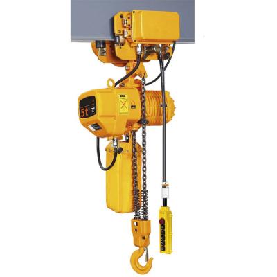 China Cargo lifting transportation best quality certificated 500kg 1ton 2ton 3Ton 5ton Electric Chain Hoist with Electric Trolley  for sale for sale