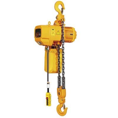 China Cargo lifting transportation Professional quality hoist manufacturer hook type electric chain hoist on sale for sale