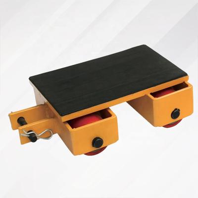 China Transporation New design Roller pulley platform cargo transport pallet trolley cargo trolley carrying for sale for sale