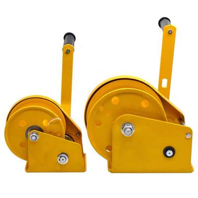 China ATV/UTV portable small light duty  800lbs hand winch mini cable winches for sale