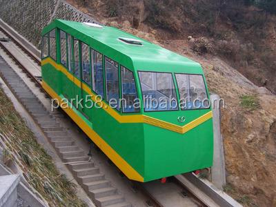 China Aluminun Alloy Moutain Funicular Railways Cable Car for sale