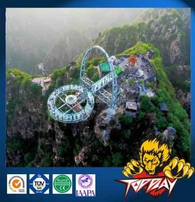 China Mountain Glass Plate Glass Scenic Road, Water Slide Glass Road, Sight Glass Platform Sight Glass Platform, Glass Bridge for sale