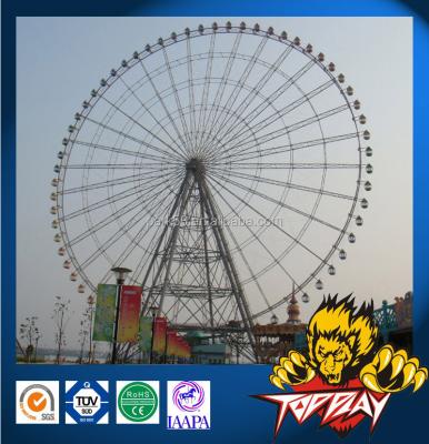 China Steel king of amusement rides wonder 20m-160m big ferris wheel for sale for sale