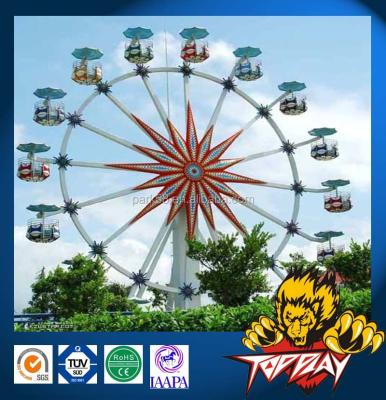 China Giant Theme Park Cart Ferris Wheel Manufacturers for sale