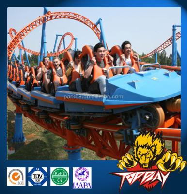 China Amusement park steel king rides thrilling cheap roller coaster for sale from manufacutrers for sale