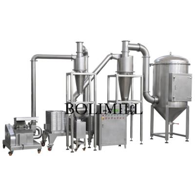 China Medicine Processing Spice Chilli Powder Grinding Machine Rehmannia Glutinosa Grinding Machine for sale