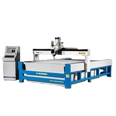 China Reliable building material stores cnc glass metal stone waterjet cutting machine for sale