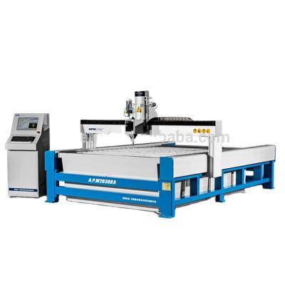 China Building Material Stores China Manufacutred CNC Cutter Bridge Style Waterjet Cutting Machine For Marble Cutting for sale