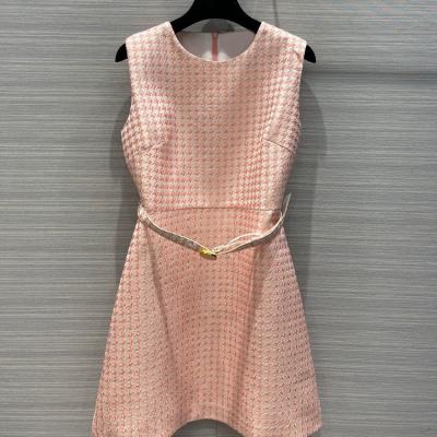 China Thousand Bird Control Breathable A-Line Dresses With Soft Waist Closing Temperament for sale