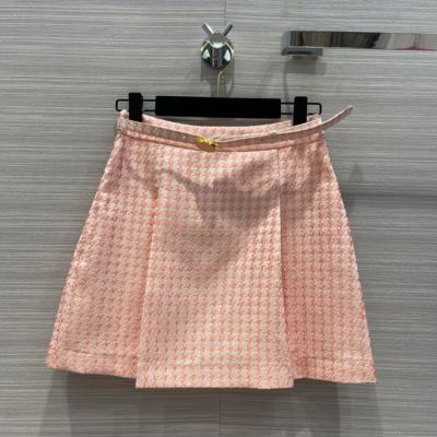 China Thousand Ages Soft Breathable One Shaped Bird Control Skirt High Waist Reducing Slim Pleated Skirt for sale