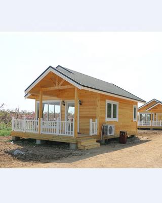 China 1 bedroom traditional cozy prefab tiny cabin/cabin house/wooden log cabin for camping for sale