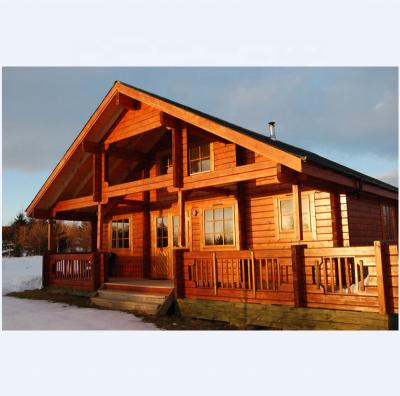 China Traditional Cozy 3 Bedroom Prefab Wooden Home / Cabin / Log Cabin For Country Living for sale