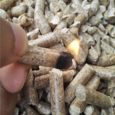 China Low Moisture Factory High Quality Natural Solid Fuel Pellets 15kg Wooden Bags For Sale Pressed for sale