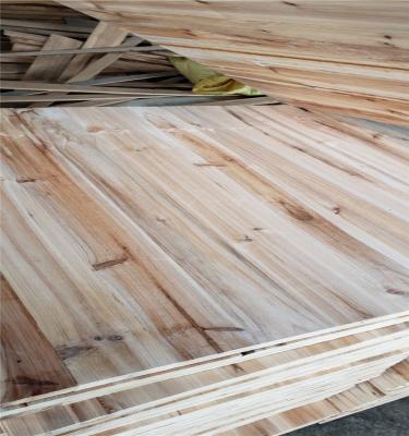 China Modern Solid Poplar Timber Types Veneer Treated Lumber Fir Joint Paulownia Finger Board for sale