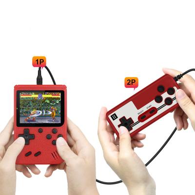 China DropShipping HLM Portable Game Console 500 400 in 1 Plus Retro Classic Game Box Mini Single Double Handheld Video Game Player 3.0