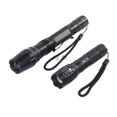 China Zoomable Led XML Grade T6 G700 Lightweight Waterproof Military Tactical Linternas Torch Light A100 Led Flashlight Background Kit For Emergency for sale