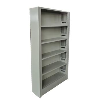 China Library Furniture Metal School Library Book Shelves /Single Sided Steel Shelves for sale