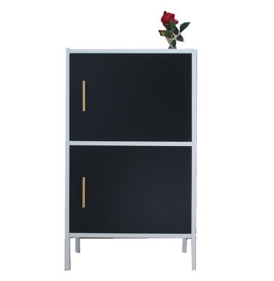 China (Height) manufacturer adjustable cheap knockdown structure steel nightstand cabinet for sale