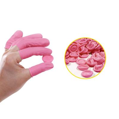 China Antiskid High Quality Best Factory Sales Latex Finger Stall High Quality ESD Rubber Anti-Static Rubber Finger Cots for sale