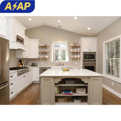 China Durable ASAP Shaker style Kitchen cabinets Accessories Modern Kitchen Cabinet  High Quality  Kitchen Cabinet for sale