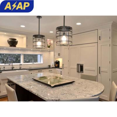 China Durable ASAP kitchen cabinets Accessories Modern Kitchen Cabinet  White Shaker Style Modular Kitchen Cabinet for sale