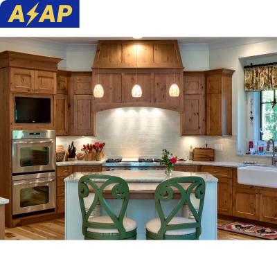 China Durable ASAP Unit Price Wall Modern Kitchen Furniture Italian Designs Sample Custom Luxury Veneer Kitchen Cabinet Islands Made In China for sale