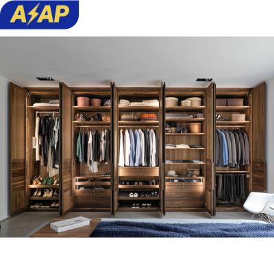 China Adjustable (other) ASAP American Standard Target Bedroom Furniture Clothes Closet Storage Bed Furniture Flat Pack Wardrobe Cupboard For Living Room for sale