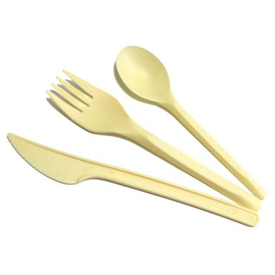 China Home/Hotel/Restaurant Hotel Plastic Disposable Knife Fork Spoon Set Cutlery Picosecond Household Appliances for sale