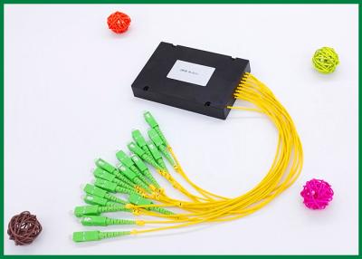 China 16 Kanal Pigtailed-ABS Plastikkasten Dwdm-Mehrfachkoppler mit St.-Verbindungsstücken LC-Sc-FC zu verkaufen