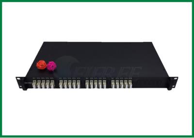 China 1U van Multimode Vezelkoppeling van Rackmount van de aluminiumlegering de Splitser 1x4 (6 in1) Te koop