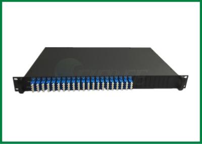 China 40CH LC/UPC-100GHz athermales Zopf-Duplexkabel AWG-Lehre Dwdm Lastschalter-0.9mm zu verkaufen