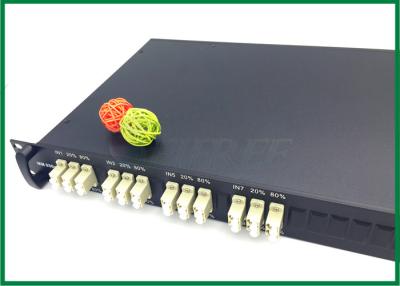 China Multimode MM 1U Rack Mount Splitter 850nm 4 In 1 OM1 For Telecommunication System for sale