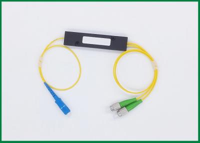 China 3 polarização circulatória da fibra ótica do único modo 9/125 da faixa 1310nm dos portos O insensível à venda