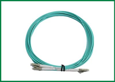 China FTTH Telecom Indoor Multimode Optical Fibre Patch Cords LC Jumper Wire Cables for sale