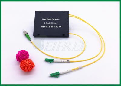 China 1310nm Fiber Optic Circulator for EDFA OADM Equipment plastic box for sale