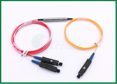 China 1 x 2 1550nm único modo circulador do porto de FC/APC 3 com conector da MU à venda