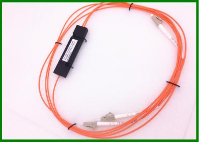 China Orange Multimode Fiber Coupler 1*2 OM1 fiber Ratio 30/70 , RoHS Approval for sale