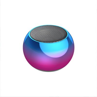 China Mini Small Metal Visual Border Blue Tooth Loudspeaker Factory Call Subwoofer Stereo Portable Outdoor Speakers for sale