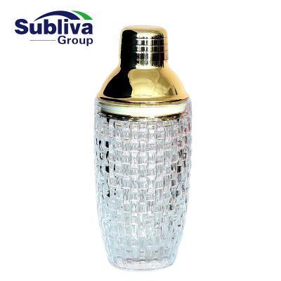 China Bossa Nova Glass Shaker Bar 350ml for sale