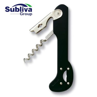 China Sustainable bottle opener with retractable foil cutter for sale