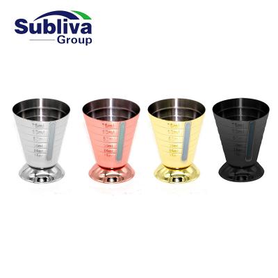 China 75m Stainless Steel Multi-Scale Disposable Luxury Measuring Cup for sale