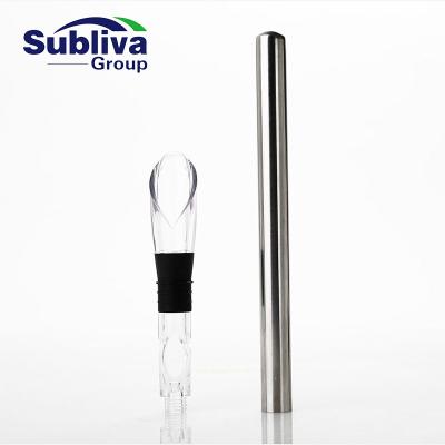 China Viable Wine Pourer with Cold Rod for sale