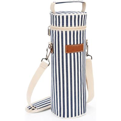 China Waterproof Wine Carrier Tote Cooler Bag With Shoulder Strap for sale