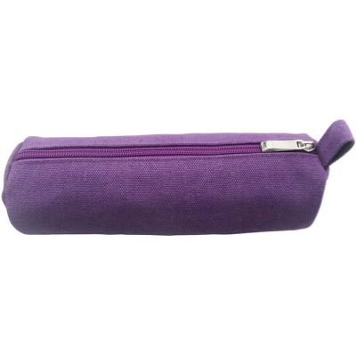 China School Pencil Case Durable Durable Canvas Zipper Cosmetic Bag Case for sale