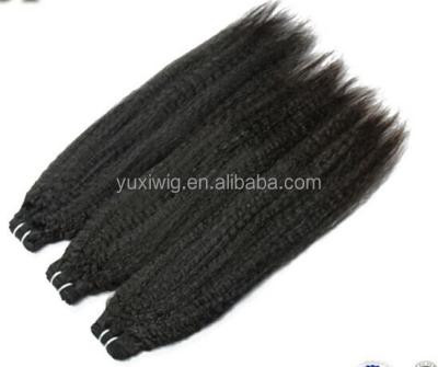 China Good Quality Factory Price Bundles 100% Soft Curly Straight Virgin Human Hair Weft for sale