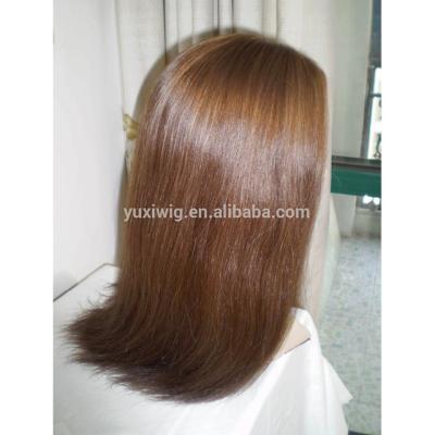 China Wholesale Silky Straight Human Hair Virgin European Kosher Wigs Cuticle Wave Jewish Wigs for sale