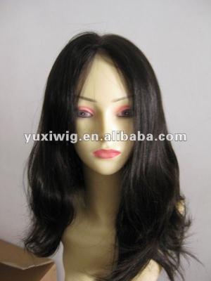 China Hot Selling Silky Straight Wave Instock Lace Front Wig Virgin Human Hair Wig for sale