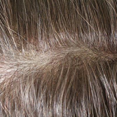 China Thin Skin PU Hair Wigs INDIAN HAIR 	Human Hair Toupee Non-Remy Hair Lace & PU for sale