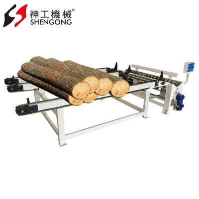 China Shengong Sawmill VERTICAL High Speed ​​Log Cutting Line for sale