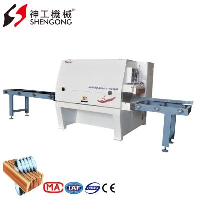 China Shengong MJF142T-1640 VERTICAL Multi Rip Saw Machine for sale